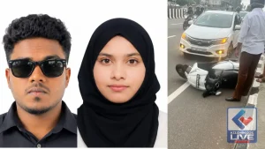 തലപ്പാറ വികെ പടിയിൽ വാഹനാപകടം: പൊന്മള സ്വദേശികളായ സഹോദരനും സഹോദരിയും മരിച്ചു